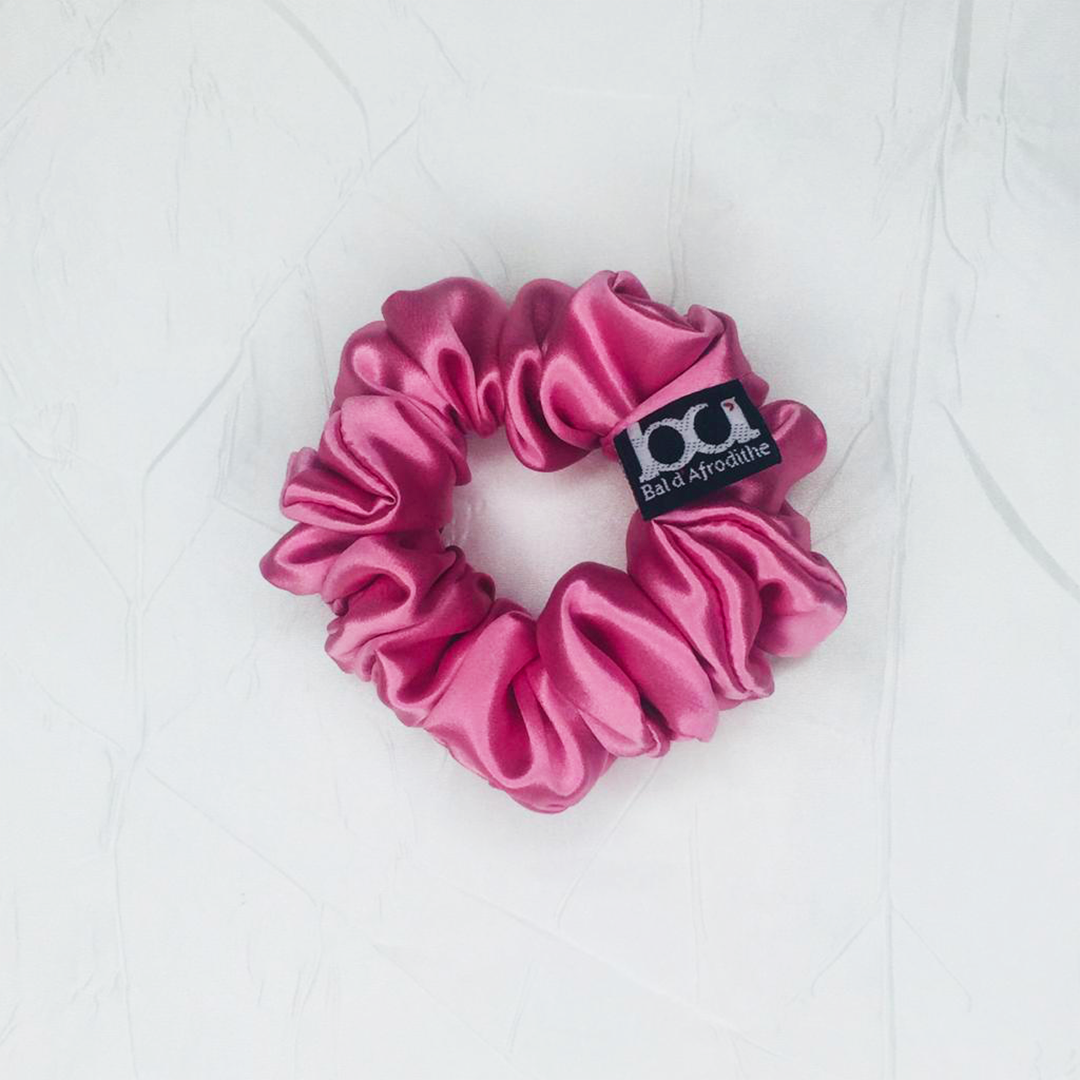 Scrunchies Rosado Seda Morera