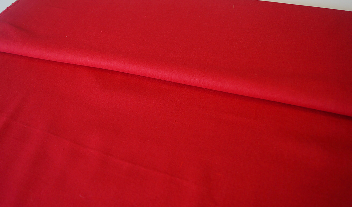 Lino 100% Natural - Rojo Italiano