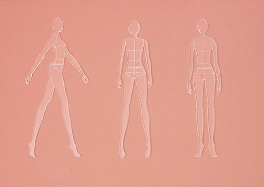 Trio de Maniquies, Delantero, Espalda, Costado