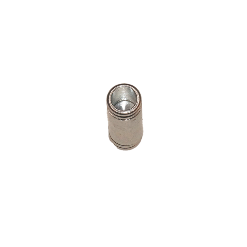 Broche Tubo Plateado 18.5mm