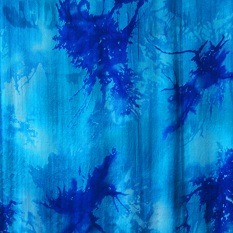 Foulard de Seda con Flecos - Calipso