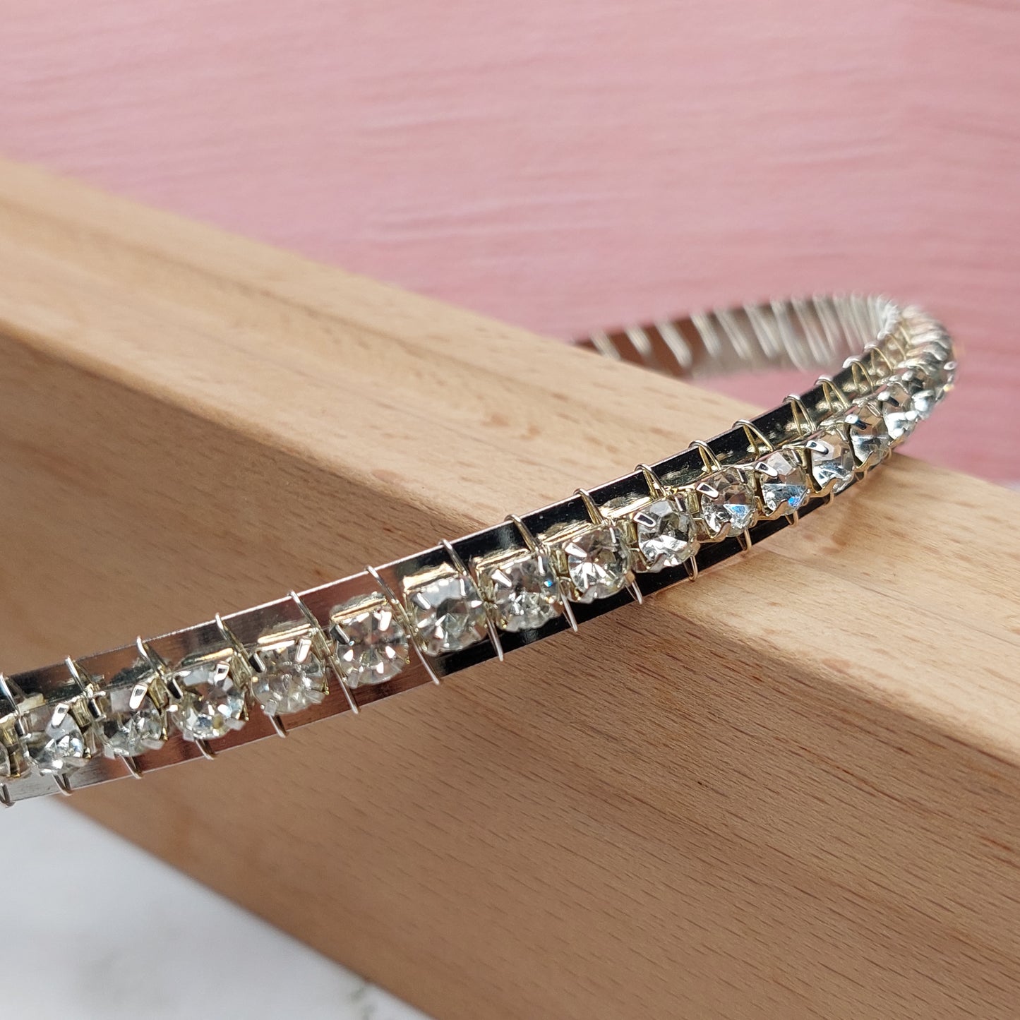 Cintillo Metálico Strass