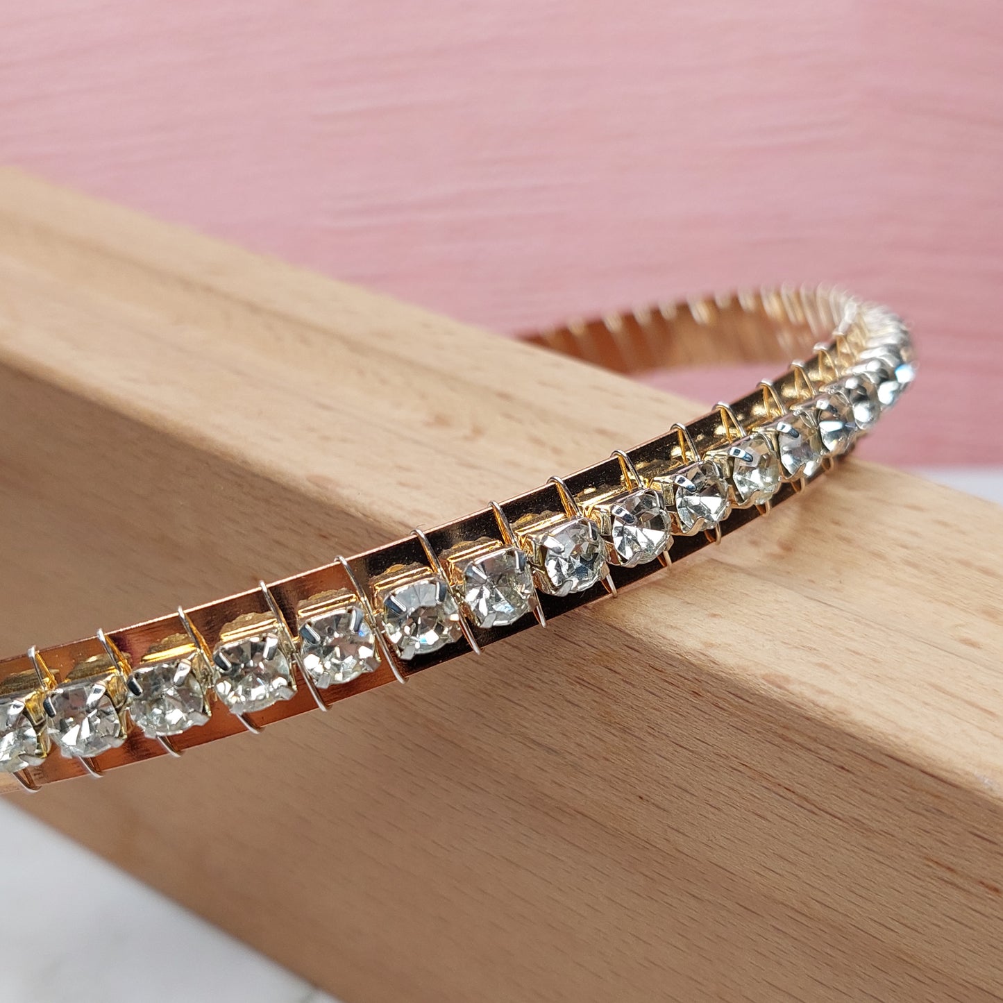 Cintillo Metálico Strass