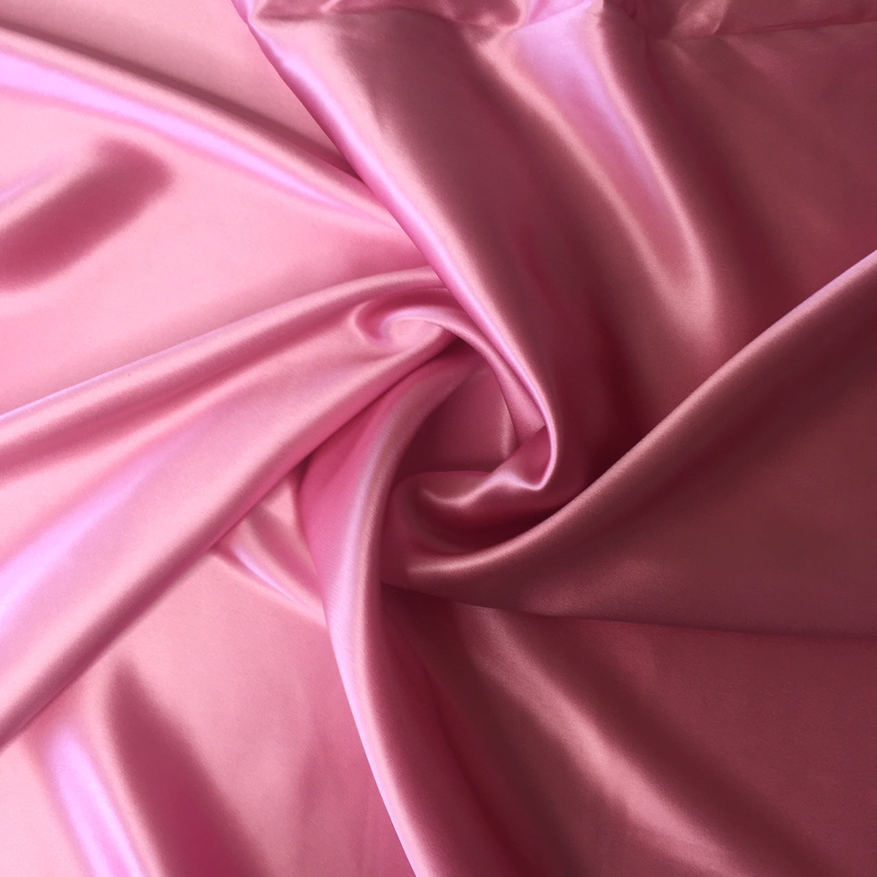 Seda Lisa 100% Satén Rosado