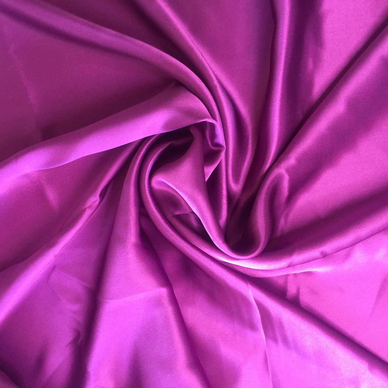 Seda Lisa 100% Satén Morado