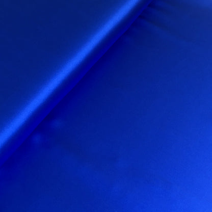 Seda Lisa 100% Satén Azulino