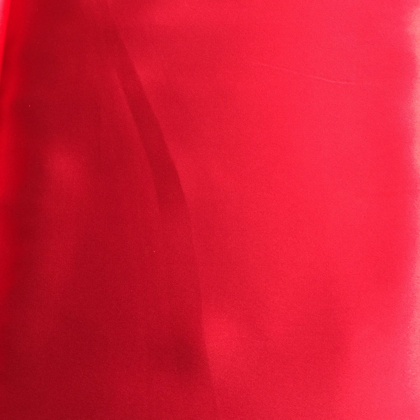 Seda Lisa 100% Satén Rojo