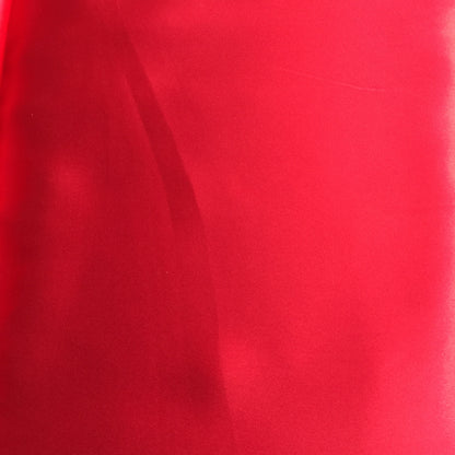 Seda Lisa 100% Satén Rojo