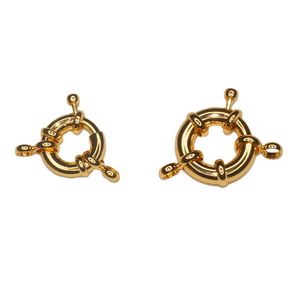 Broche Timón Dorado 14.5mm